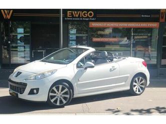 peugeot 207 cc 1.6 vti 120 roland garros