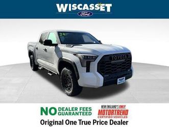 used 2024 toyota tundra hybrid trd pro