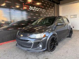 2017 chevrolet sonic premier