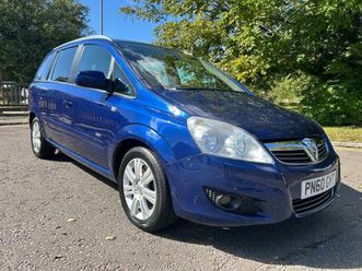 2010 vauxhall zafira 1.7 cdti ecoflex design [110] 5dr mpv diesel manual