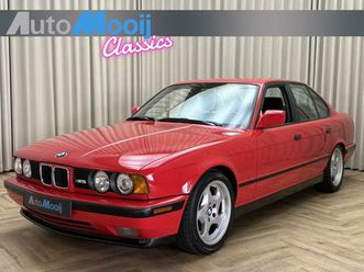 bmw m5 - 5-serie e34 3.6 - 5-speed manual / brillantrot / 315 pk / 1991 / 17