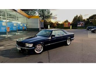 mercedes-benz sec amg paket amg aero felgen sportauspuff c126