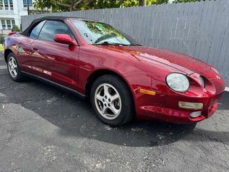 used 1999 toyota celica gt 2dr convertible