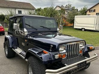 jeep wrangler, jg 1992, cabriolet, tolles fun fahrzeug