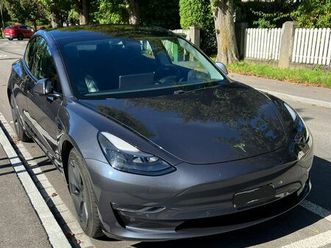 tesla model 3, jahrgang 20/21, <50t km, ahk, dacht, 8-fach