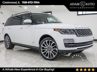 used 2018 land rover range rover 5.0l supercharged lwb
