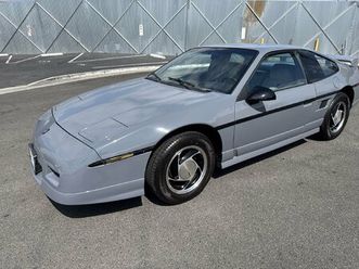 1987 pontiac fiero gt