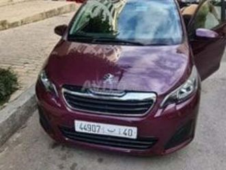 peugeot 108 essence manuelle 2017 à tétouan
