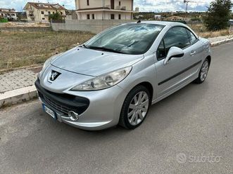 peugeot 207 cc 1.6 benzina 120cv cabrio