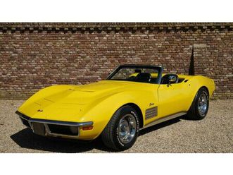1972 corvette c3 stingray convertible restored and rebuilt a vendre