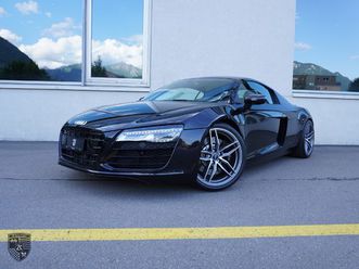 r8 coupé 4.2 v8 dsg pantherschwarz kristall s-tronic capristo abgasanlage !!