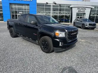 gmc canyon at4 cuire noir sur démarreur pneus hiver