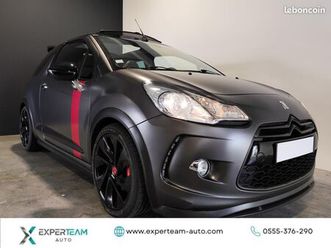 ds ds 3 cabrio racing 207 ch cabriolet rare serie limite numerote