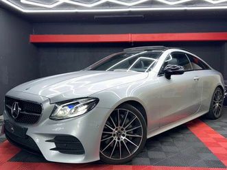 mercedes classe e coupé 200 184ch 9g-tronic sportline pack amg origine france / entretien mercedes