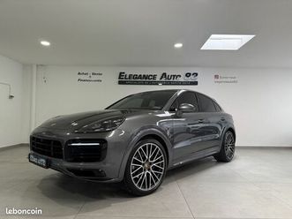 porsche cayenne coupe 3.0 462 bose / camera 360 / regul adaptatif / j22 / sport design / echap sport