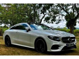 mercedes-benz e 300 coupé amg +pano+360+led+burmester+20