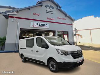 renault trafic van l2h1 cabine approfondie 6 places 3t blue dci 150 edc - leasing