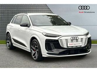 2025 audi q6 e-tron e edition 1 (326ps) performance suv auto