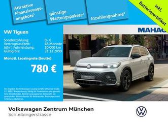 tiguan 1,5 l ehybrid r-line leder ahk iq.light hd-matrix pano navi hud parkassistpro areaview appcon