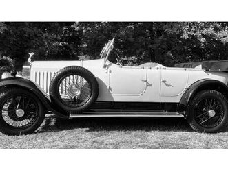 1926 rolls royce 20hp barker barrel sided tourer a vendre