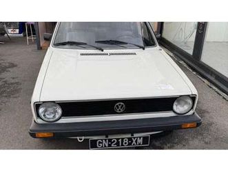 1981 volkswagen golf cabriolet karman a vendre