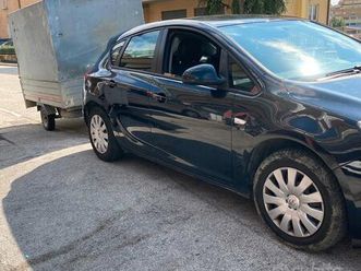 opel astra 1.6 td con carrello