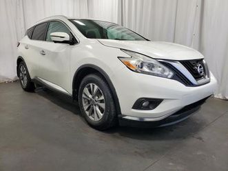 nissan murano 2016 sl awd sieges en cuir d
