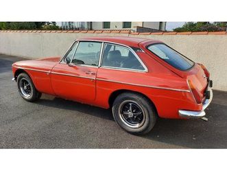 1977 mg mgb rouge manuel, 4 vitesses conduite à droite in...