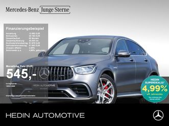 mercedes-benz amg glc 63 s 4m+ coupé distr|keyl|ahk|