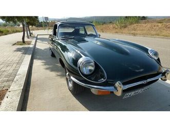 1969 jaguar e-type vert foncé manuel, 4 vitesses conduite...