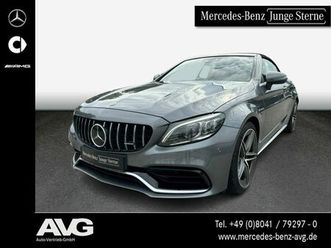 mercedes-benz mercedes-amg c 63 s cabriolet driver´s/bur/perf