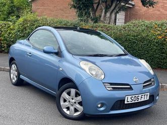 2006 nissan mocra c+c 1.6 automatic**ulez + low miles + mot nov/2026**
