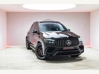 4.0 gle63 v8 biturbo mhev amg s night edition (premium plus) spds tct 4matic+ euro 6 (start/stop) 5dr