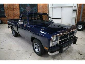 used 1992 dodge d150 sweptline 115'' wb