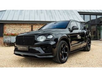 2021 bentley bentayga noir automatique conduite à droite...