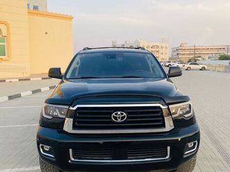 toyota sequoia ( 2018 model ) in black color american specs this has done a kilometer of 207104 km