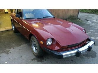 1977 datsun 280z rouge foncé manuel, 5 vitesses conduite...
