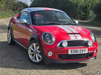 2011 mini cooper 2.0td cooper sd (143bhp) coupe 3d