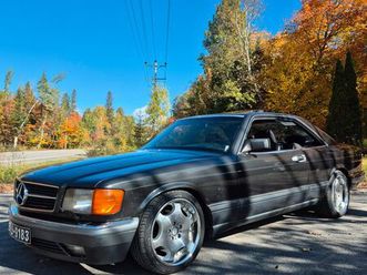 magnifique mercedes 560 sec