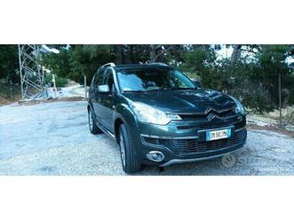 citroen c-crosser 4wd 7 posti 2.2 crociera nera