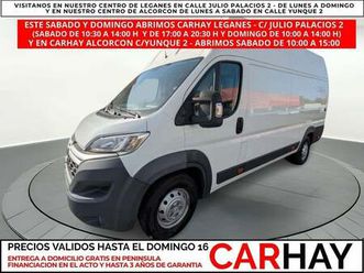 citroen jumper furgón 2.0 blue hdi 35 l4h3 heavy 130