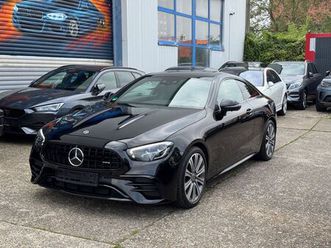 mercedes-benz e 450 coupe 4matic amg/360°/acc/belüftung