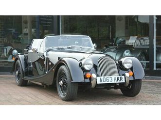 2013 morgan 4/4 noir manuel, 5 vitesses conduite à droite...