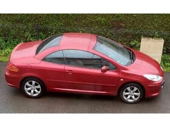 peugeot 307 cc 1.6e 16v 110ch navteq on board