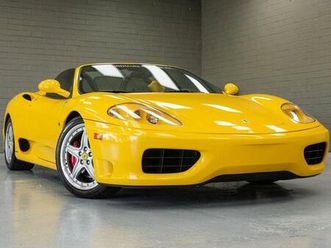 used 2001 ferrari 360 spider f1