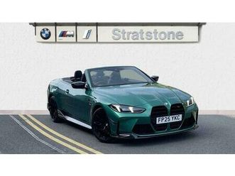 bmw m4 competition m xdrive convertible 3.0 2dr