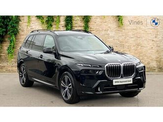 bmw x7 xdrive40d m sport 3.0 5dr