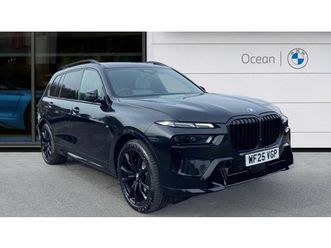 bmw x7 xdrive40d m sport 3.0 5dr