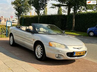 chrysler sebring cabrio - 2.7i-v6 24v lx convertible
