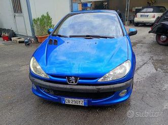 autovettura peugeot 206 1600 cabriolet